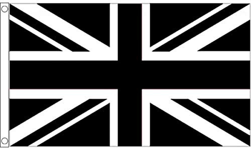 FlagSuperstore© Bandera de la bandera de Reino Unido, tamaño grande, 100% poliéster con ojales, 1,5 x 9,2 m