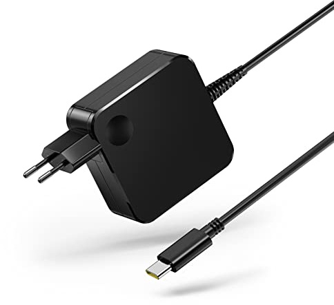 65W USB C Netzteil Ladegerät Laptop Ladekabel Sunydeal für Thinkpad X1 Yoga USB C Laptop Ladegerät für MacBook Pro HP Spectre Dell Latitude ASUS Chromebook Acer