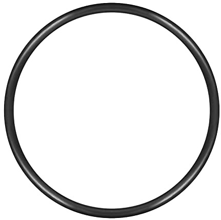 QUARKZMAN 1 Stück Nitrilkautschuk Abdichtung Runde Dichtring 105mm x 95mm x 5mm für Wasserhahn Klempner Reparatur Dichtung Verbindung, Schwarz