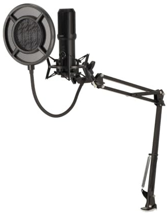 Gaming-mikrofon – används för: Skrivbord/bärbar dator – USB Type-A – på/av-knapp – POP-filter