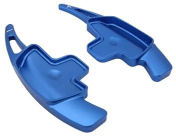 Lenkrad Paddles Kompatibel mit X5 X6 M G05 G06 G18 M50d 2019~2021 2022 2023 Auto Aluminium Paddle Shifters Lenkrad Getriebe Verlängerung Aufkleber Zubehör(4)