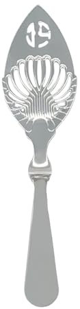 Absinthe Dripper – Cucchiaio filtrante per bere con design cavo, strumento da cucina e bar, in acciaio inox, con scanalature, cucchiaio da portata per assenzio, per catering e buffet