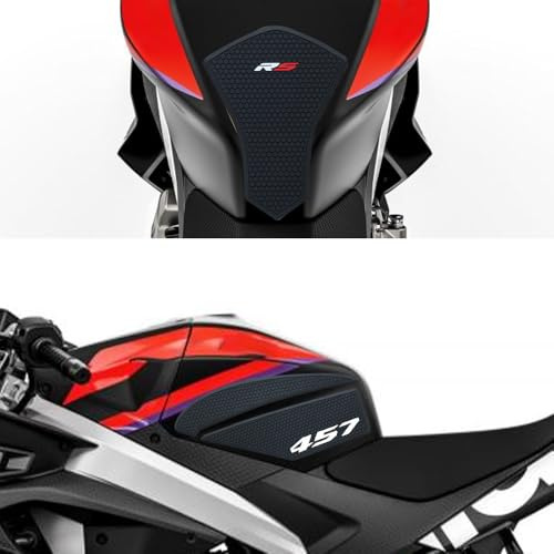 RS457 2025 Neu Für Aprilia RS 457 RS457 2024-2026 Motorrad Seite Kraftstofftank Pads Protector Aufkleber Decal Gas Knee Grip Traktion