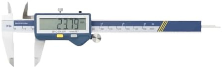 OLSKFUH Calibrador Vernier De 150/200/300 Mm, Calibre Digital De Acero Inoxidable con Pantalla Grande, Calibre Micrométrico, Calibre Digital Inalámbrico Incorporado.,0-150mm