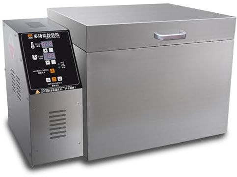 Commercial Coffee Roaster Machine - 4kg Stainless Steel with Timer for Roasting Coffee Beans, Nuts, and Grains