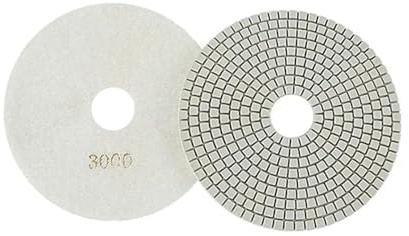 ainih Discos de pulido diamante flexibles, 1/2 piezas, 6 pulgadas, 150 mm, for granito, mármol, hormigón, piedra