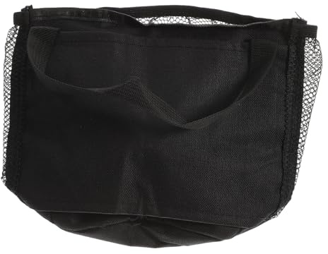 Gatuida Borsa da Bowling Portatile Singola Rete e Manico Nero
