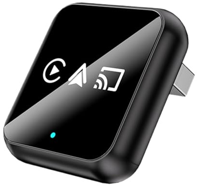 Adattatore per auto USB wireless, audio per auto - convertitore di connessione wireless per auto, conducente, SUV, camper, pendolari quotidiani, guida in città, guida in autostrada, viaggi