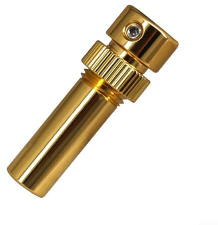 Levier de trémolo pour chevalet de guitare avec filetage de 8,6 mm, tige Vibrato en fer, noir, argent, or, pièce de rechange pour un contrôle précis du son (doré)