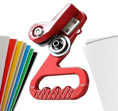 Sheet Metal Cutter Tension Adjustable Heavy Double Wheel Hand Train Scissors