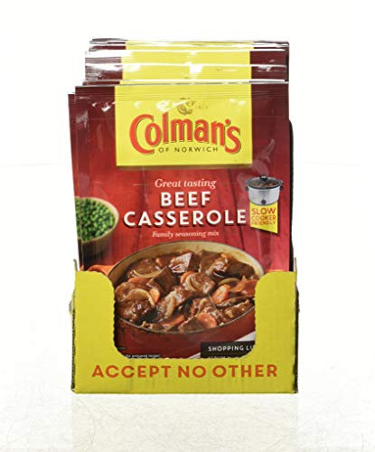 Colman's Beef Casserole Recipe Mix, 18x40g