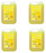 We Can Source It Ltd - Concentrated Lemon 5L Washing Up Liquid - For Residential and Commercial Use - Professional Surf Washing Liquid - Pack of 4 x 5 Litres