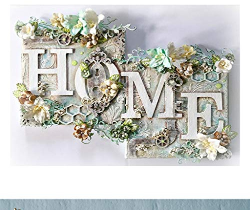 DIY 5D Diamanten Malerei von Number Kit Home Diamant Painting kunst Voll Set Kunstkit Strass Puzzles Stickerei Kunst Cross Craft Leinwand Malerei Kit Wandtattoos Handarbeiten Set Erwachsene 40X30CM