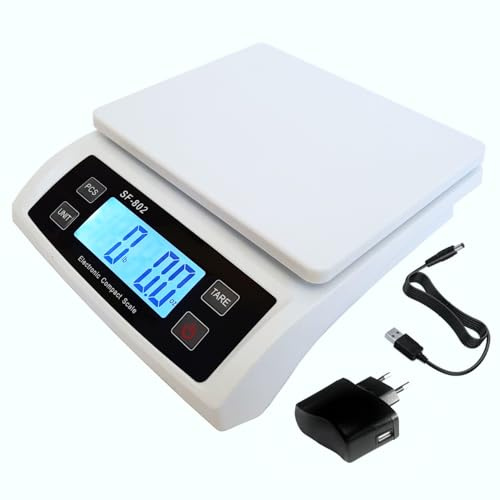 Balance Numérique pour Colis 30 kg, Pèse-Colis de Précision, Maison, Bureau