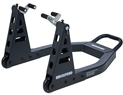 Oxford Products ZERO-G LITE Front Paddock Stand for Motorcycles/Motorbikes. OX285, Black