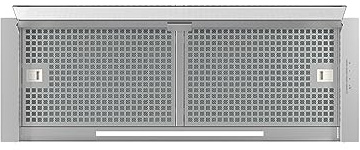 Cata Campana Extractora CORONA X 90 B 3 niveles de extracción 2 + 1 TURBO Panel de Control Electrónico Motor Extra Silencioso Iluminación LED Filtros Lavables en Lavavajillas Ancho 80 cm Color Inox