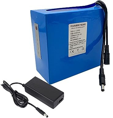 SSCYHT DC 12 Volts Lithium-ion Battery Pack Portable Rechargeable Polymer Lithium Battery with Charger and Power Display for 12V Power Supply Equipment,12V45000MAh
