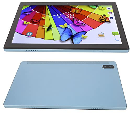 Sxhlseller Tablet Android 10 Sbloccato 4G LTE, 10,1 Pollici 256 GB Rom Octa Core Chiamata Phablet Slot per Scheda Doppia SIM, 8 GB RAM 10,1 Pollici 1080x1920 IPS Tablet Computer, (Spina