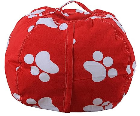 OUNONA aufbewahrungssack kinder kinderzimmer zubehör Kinderzimmer Accessoire spielzeug aufbewahrungssack aufbewahrungstasche Spielzeug Tasche Kinderspielmatte Hohe Kapazität Plüschtier