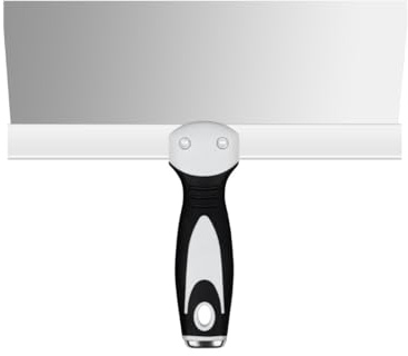 Mister Rui Taping Knife, 10 Drywall Taping Knife, Stainless Steel Taping Knife, Drywall Skimming Blade, Plastering Spatula Tools, Plastering Tool, Stainless Blade for Taping and Filling