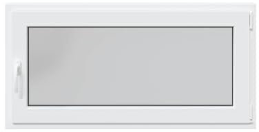 vidaXL Finestra Seminterrato RISOR 120x60 cm Anta Ribalta DIN Destra, Finestra di Uscita, Finestra della tramoggia, Finestra nel seminterrato