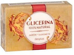 Jabón de manos en pastilla glicerina 100% natural Pastilla 125 g
