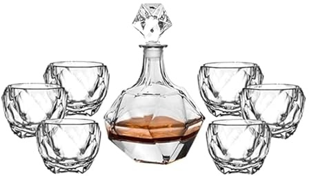 Générique Carafe à Vin Rouge, Carafe en Verre Double Couche, Capacité De 800 ML, Fonction De Décantation Rapide, Convient pour La Cuisine De Bar à Domicile (One Color)