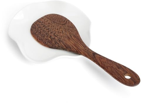VQBKHO Repose-cuillère en céramique pour la cuisine, 14 cm Repose-cuillère pour plaque de cuisson, repose-cuillère pour cuisinière, repose-ustensiles de cuisine, cuillères à café, spatule, louche