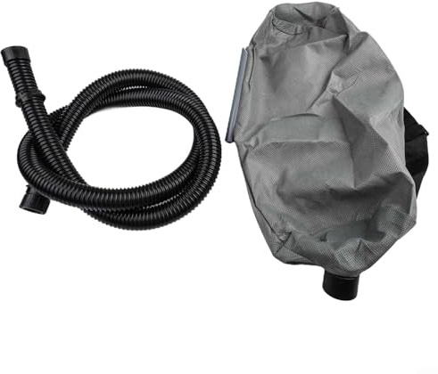 Lot de 2 sacs d'aspirateur avec tuyau de 2 m pour machine à papier abrasif auto-amorçant, pour la plupart des aspirateurs