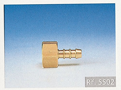 RACCORDO C/DADO PER BOMBOLE GAS PZ 1