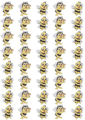 40 Stücke Holz Bienen Knöpfe Näh DIY Handwerk Hochzeit Dekoration Bienen Dekorative Verzierung Zum Nähen Stricken Scrapbooking