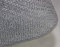 texpot Tischdecke 140 x 180 cm oval grau Gartendecke mit Saum abwaschbar Gartentischdecke Balkon Terrasse wetterfest