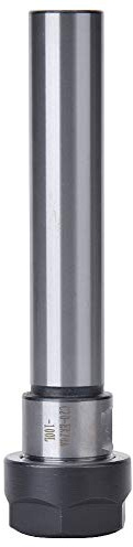 Collet Chuck Holder ER20A-100L, Milling Cutter Straight Extension Rod 100mm Length Alloy Steel Compatible with ER32 Chuck for Lathes and Milling Machines