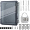 Waterproof distribution box for outdoor use - IP65-67 protection, excellent materials, temperature resistant from -40 to 85 °C for reliable use