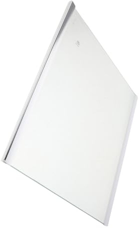 jojofuny Estante de Vidrio Templado Transparente Borde Envuelto para Refrigerador, Optimización de Espacio y Mayor Visibilidad, Adecuado para Congelador y Alimentos Frescos