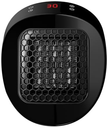 Scaldabagno - Scaldabagno in Ceramica con Termostato, Scaldabgno Elettrico con Presa a Muro, Ventilatore Portatile con Protezione dal Surriscaldamento per Bagno Camera da Casa Dormitorio Uffici