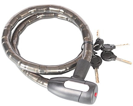 Smith et Locke blindé câble 1 m X 18 mm avec 4 clés