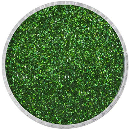 Colores de polvo de purpurina fina para uñas, arte de cara, cuerpo, sombra de ojos, pintura (holográfica - verde - LB600)