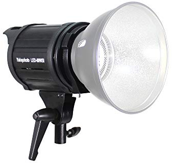 Ex-Pro Yakephoto 60W LED Video Light CRI 95+ 5700K ±200K Dimmable Continous Light with Bowens Mount for Studio Photography Shooting