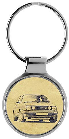 KIESENBERG Schlüsselanhänger Geschenke für Golf GTI II Fan A-5053