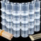 24 Stück Messbecher 100ml, LEOBRO Messbecher für Epoxidharz Plastik Messbecher mit 35 Stück Rührstäbe, Präzisions Messbecher, Transparent abgestufter Epoxid Mischbecher zum Farbe anmischen, Epoxidharz