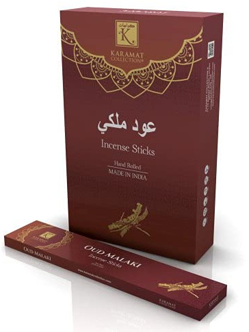 Oud Malaki Räucherstäbchen 15 Stäbchen Weihrauchstäbchen Orientalischen Raum Düfte