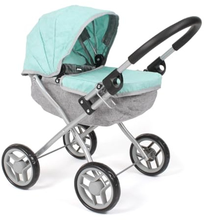 Cochecito de muñecas Lilli, pequeño Cochecito para Las más jóvenes, Melange Menta