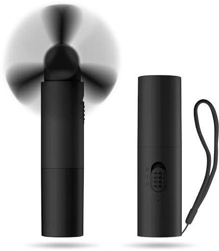 Kukiwhy Handventilator Tragbarer Mini Ventilator klein Ventilatoren Wiederaufladbar USB Ventilator Akku Aufladbar Faltbal Hand Ventilatoren Für Reisen Büro Zuhause Draußen Geschenke für Frauen Männer