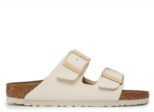 Sandalo unisex Birkenstock Arizona Birko-Flor Eggshell DS25BI05 1027339 35