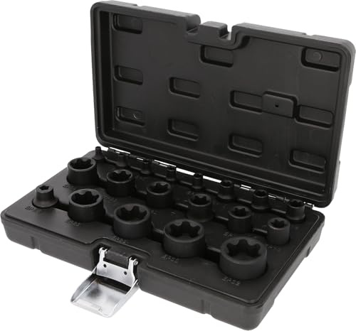 KS Tools 515.0119 1/4+3/8+1/2 Torx Plus-Steckschlüssel-Satz, 19-tlg