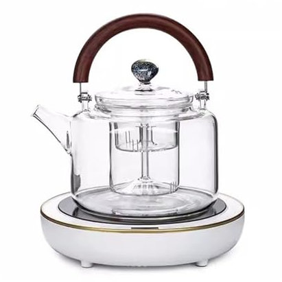 Wfxjyg2223 Teapot- Glass Teapot Household Electric Ceramic Stove Large Capacity Health Pot Indoor Office Chinese Style Tea Pot Tea Stove Tea Kettle