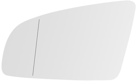 SENZEAL Cristal de Retrovisor Calefactable Lado del Conductor para Audi A3 S3 2003-2008 A4 S4 2000-2009 A6 S6 2004-2008 8E0857535E (Izquierda)