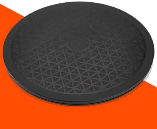 Plateau Tournant Universel de 20/25/30/40 cm, 360 Degré Plateau Pivotant,Tourne-Disque Rotatif TV Support Pivotant, pour Plantes Portables Moniteurs Plateforme Rotative(10 inch/25 cm)
