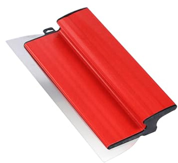 Lisseuse Enduit 25cm, Couteau à Enduire, Lame d'écrémage pour Cloison Sèche, Spatule de Lissage en Acier Inoxydable, Outils de Cloison Sèche Grandes Surfaces